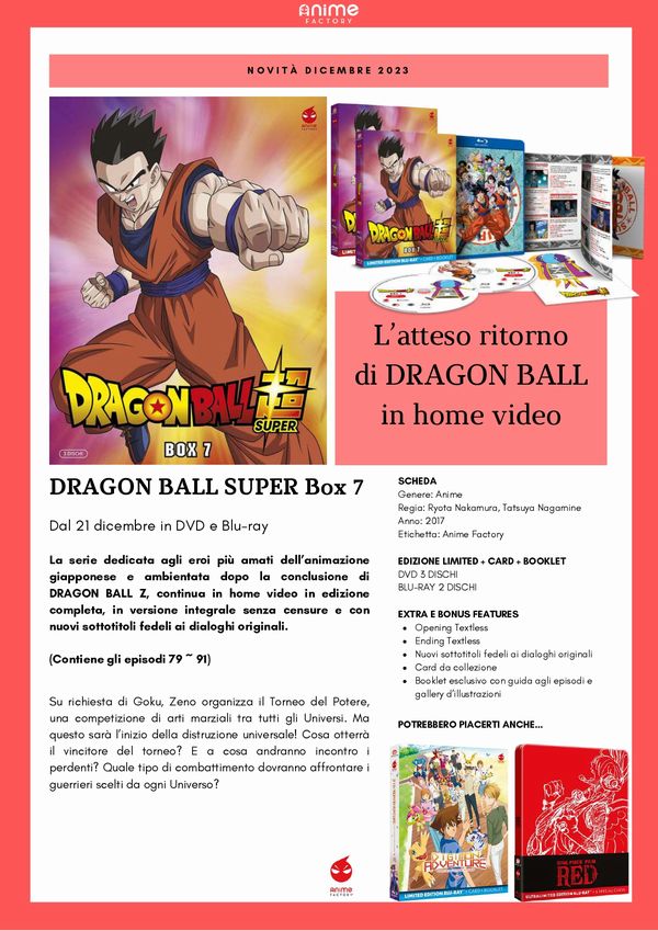 Dragon Ball Super - Box 7